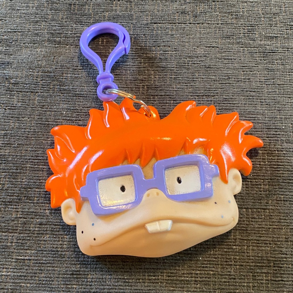 Applause Rugrats Keychain Coin Purse‎ Excellent Vintage 1997 Chuckie Finster